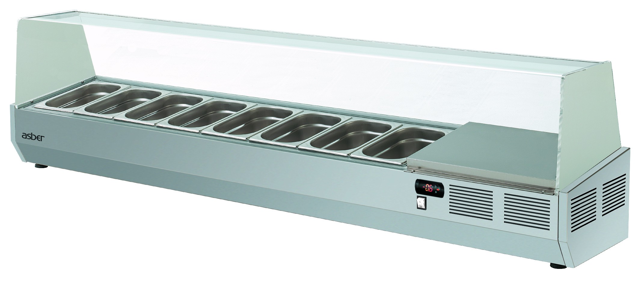 Asber ingredientų vitrina GV-180