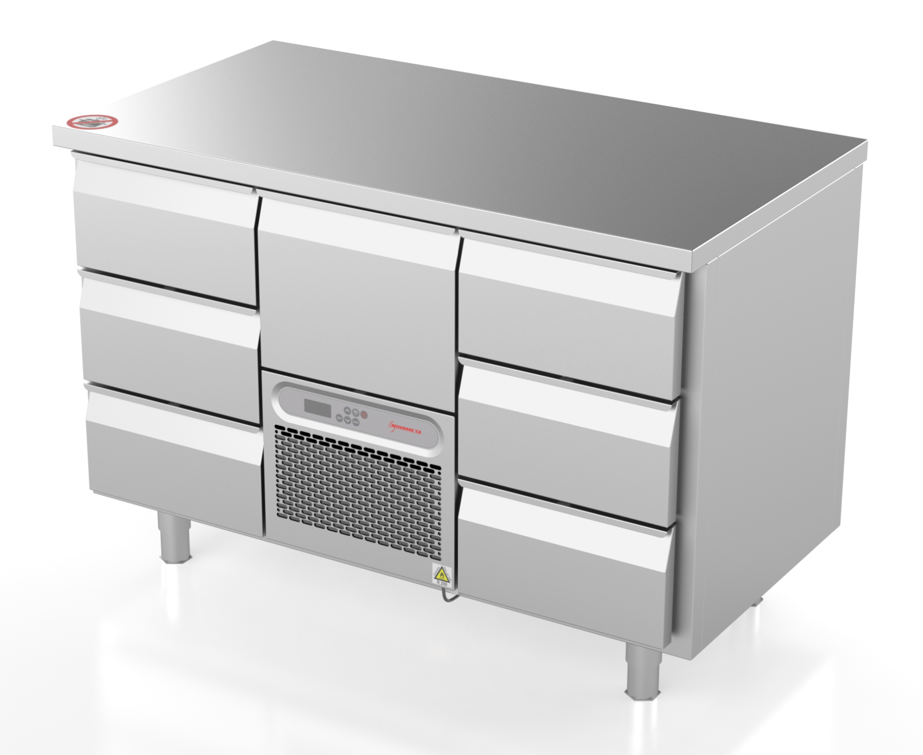 Šaldomas stalas FP0-P222-130/70/90