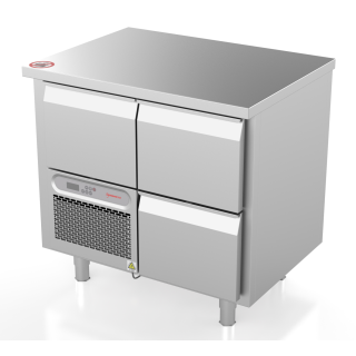 Novameta cooling counter with 1 door, -20 ... -18°C