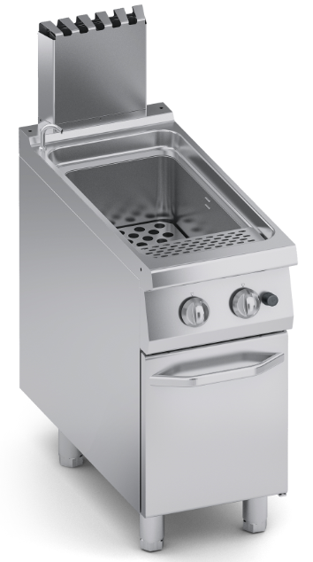 ATA gas pasta boiler with stand K4GCPP05