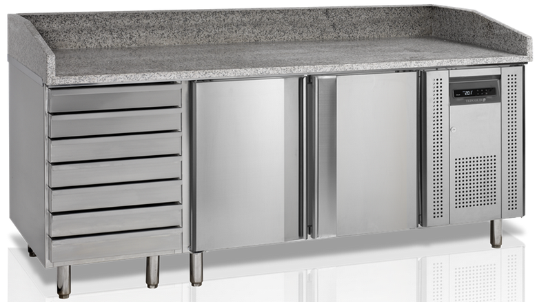 Tefcold pizza prep counter PT1310