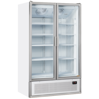 oolhead double glass door drinks fridge TKG 1200