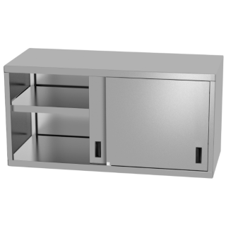 Hendi welded hanging cabinet with sliding doors 1000x300x600mm