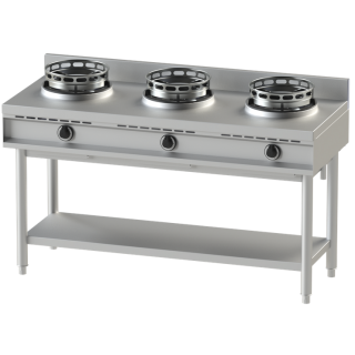 Nayati gas Wok cooker with stand NGER 15-60
