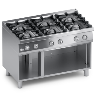 ATA gas boiling range with stand K7GCU15VV