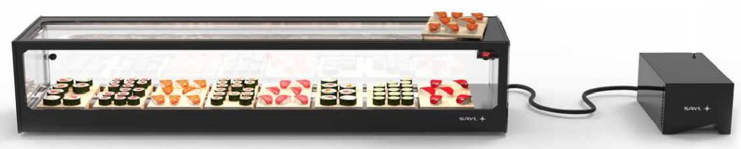 Sayl sushi showcase VTLG8SGRP