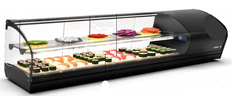 Sayl sushi showcase SK26SP