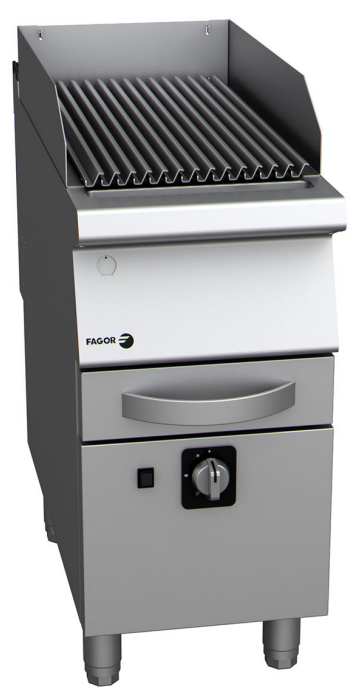 Fagor gas grill with stand B-G7051