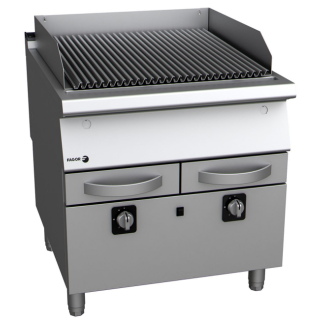 Fagor gas grill with stand B-G7101