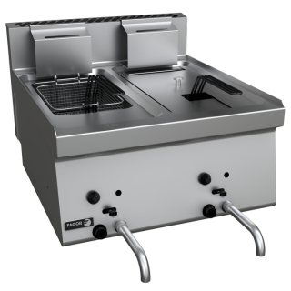 Fagor gas double tank countertop fryer 2x8L CI-FG606T 28