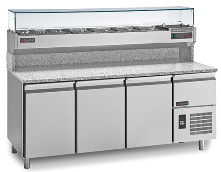 Gemm pizza prep counter PC/215