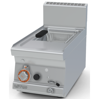Lotus gas single tank countertop fryer 8L F8T-63G
