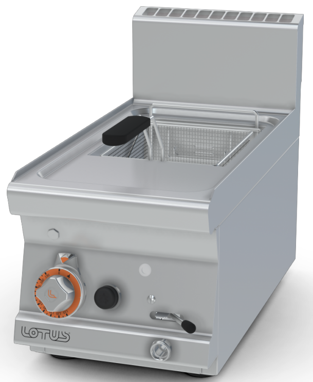 Lotus gas single tank countertop fryer 8L F8T-63G
