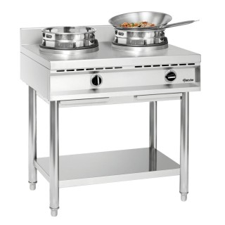 Bartscher wok cooker, 2 burners