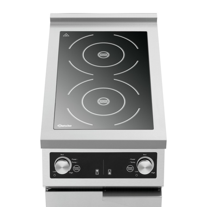 Bartscher 2-hob induction stove GU