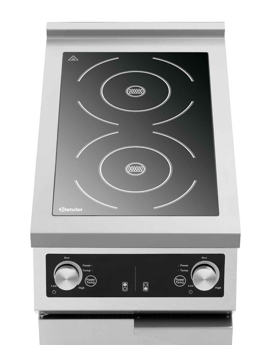 Bartscher 2-hob induction stove GU
