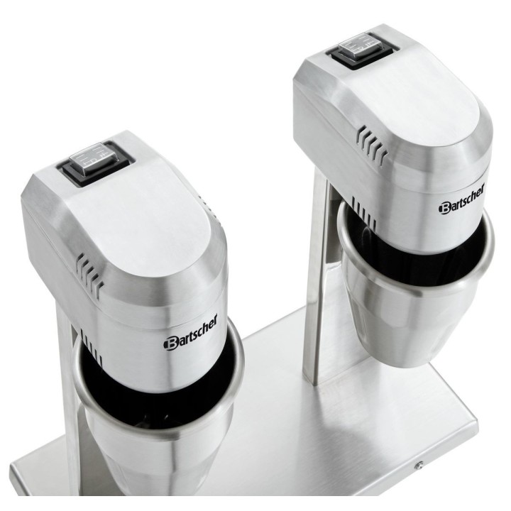 Bartscher milk shaker 2x700ml