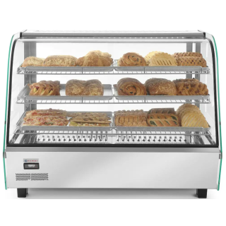 Hendi heated countertop display three levels 885x570mm