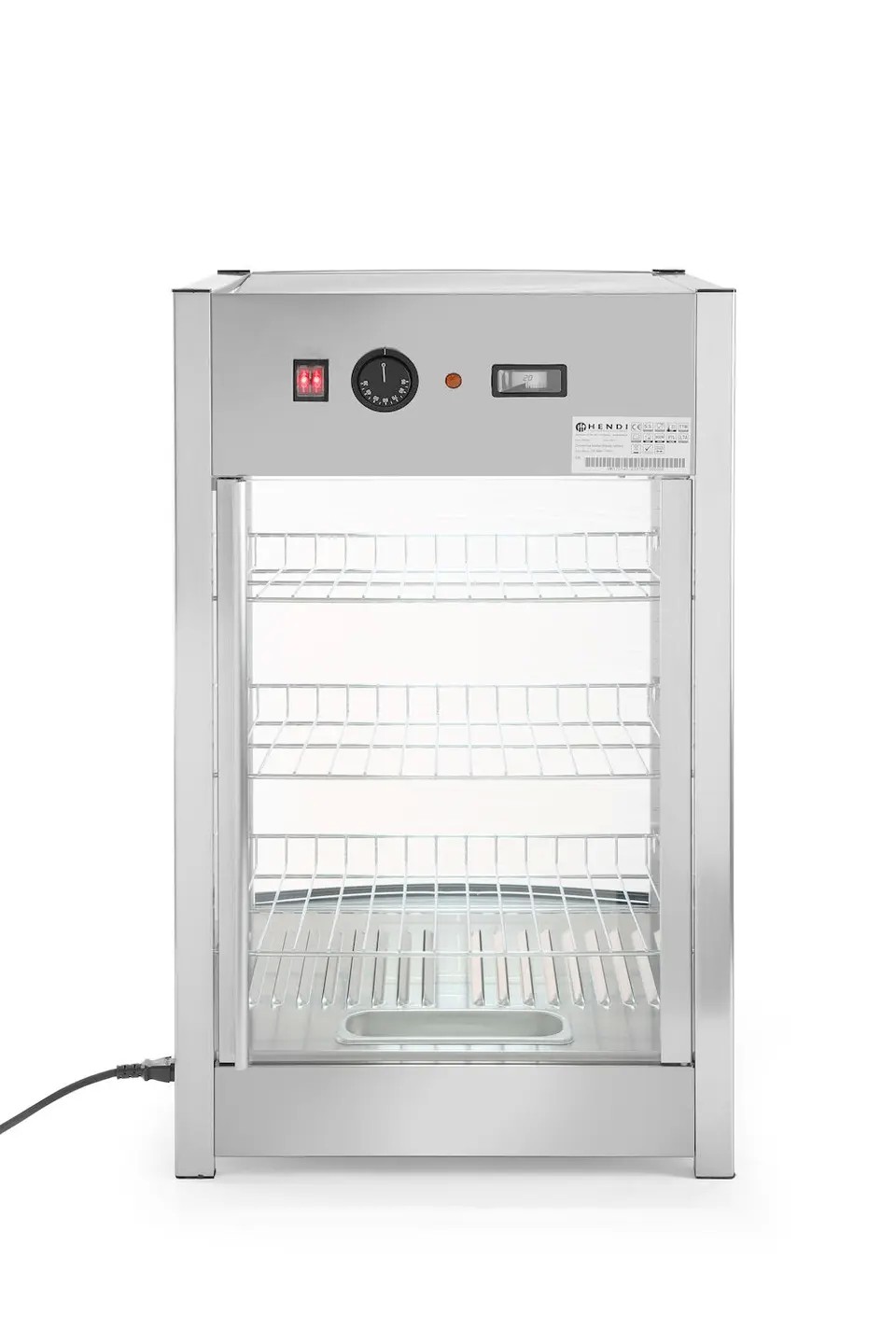 Hendi heated countertop cabinet