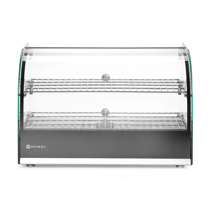 Hendi heated countertop display two level