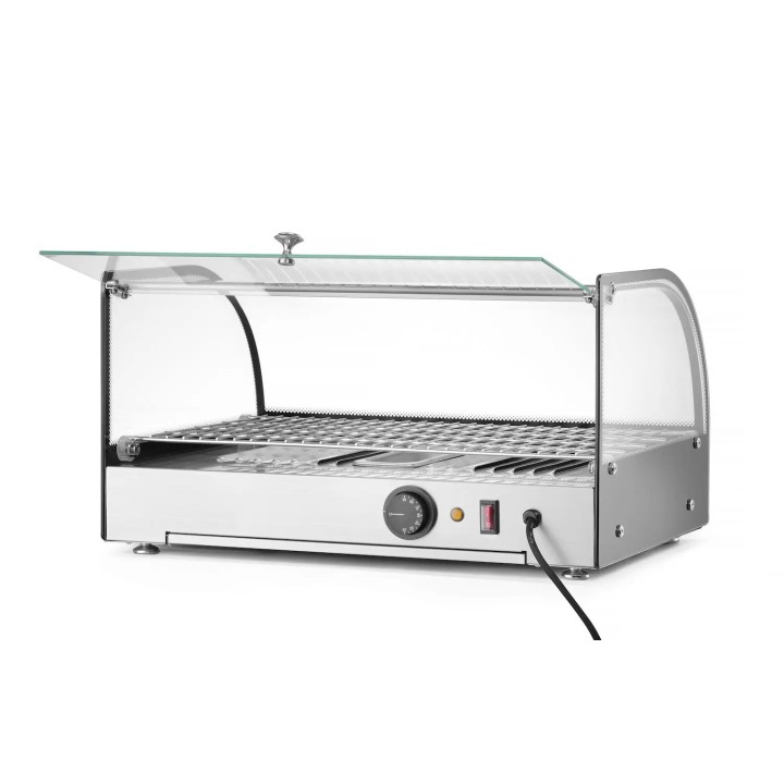 Hendi heated countertop display single level