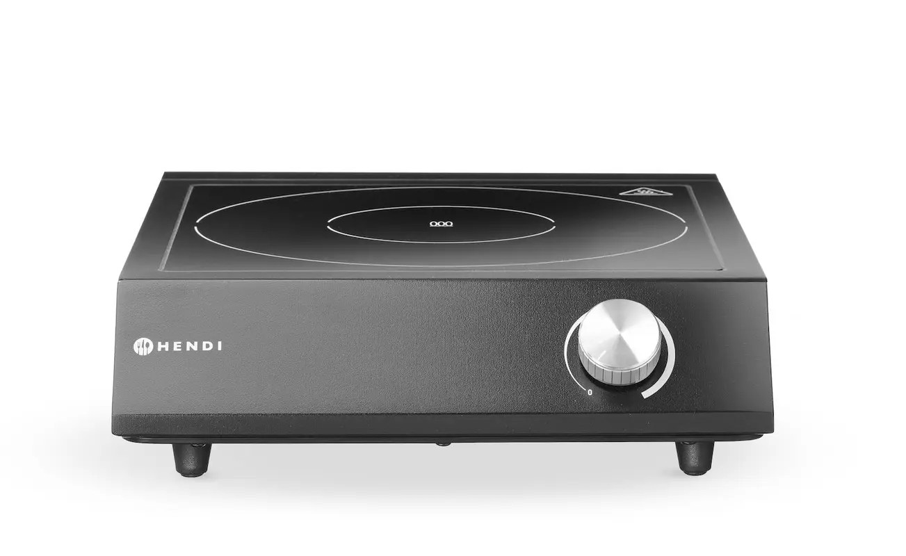 Hendi induction hob with cookware set