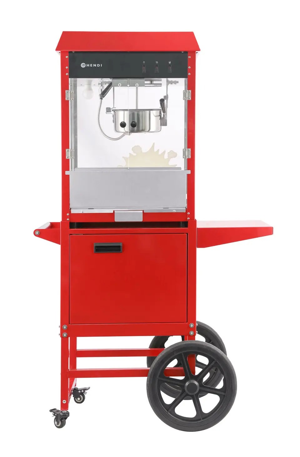 Hendi popcorn machine with cart 282830