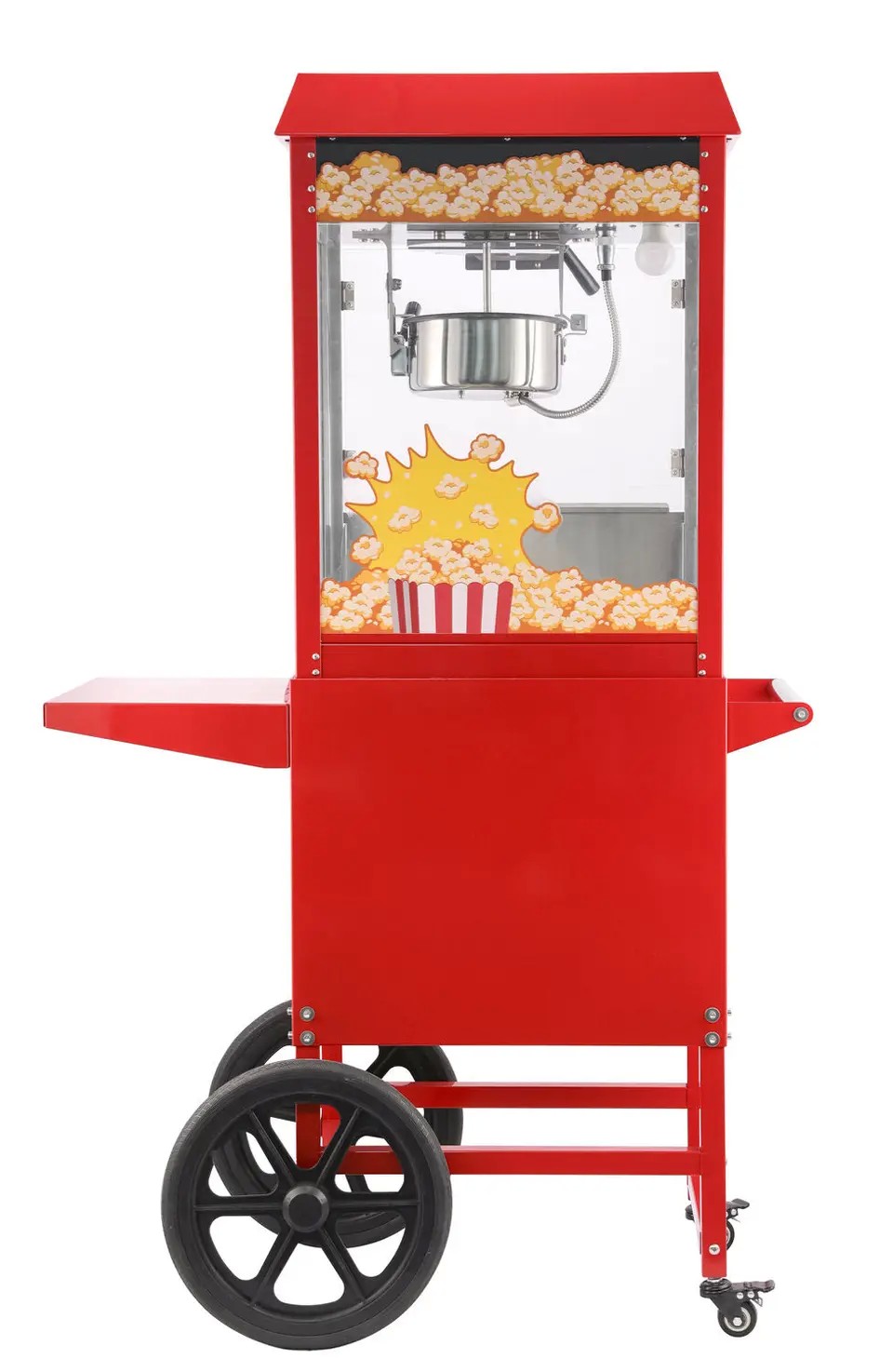 Hendi popcorn machine with cart 282830