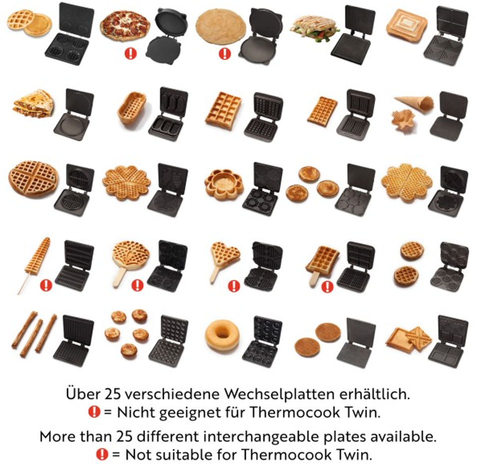 Neumärker waffle maker Twin 400V 12-40802DT