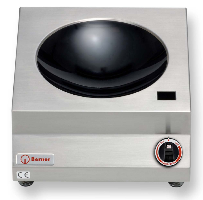 Berner induction WOK hob BWK7