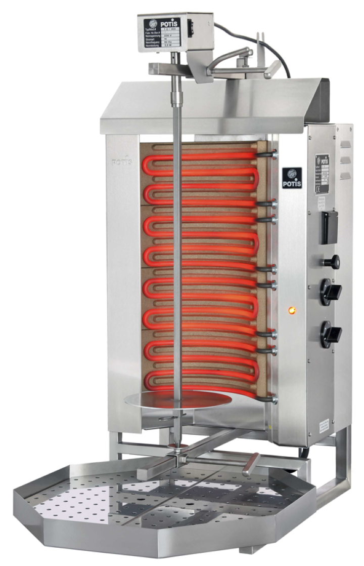 Potis doner & gyros electric grill E2-S