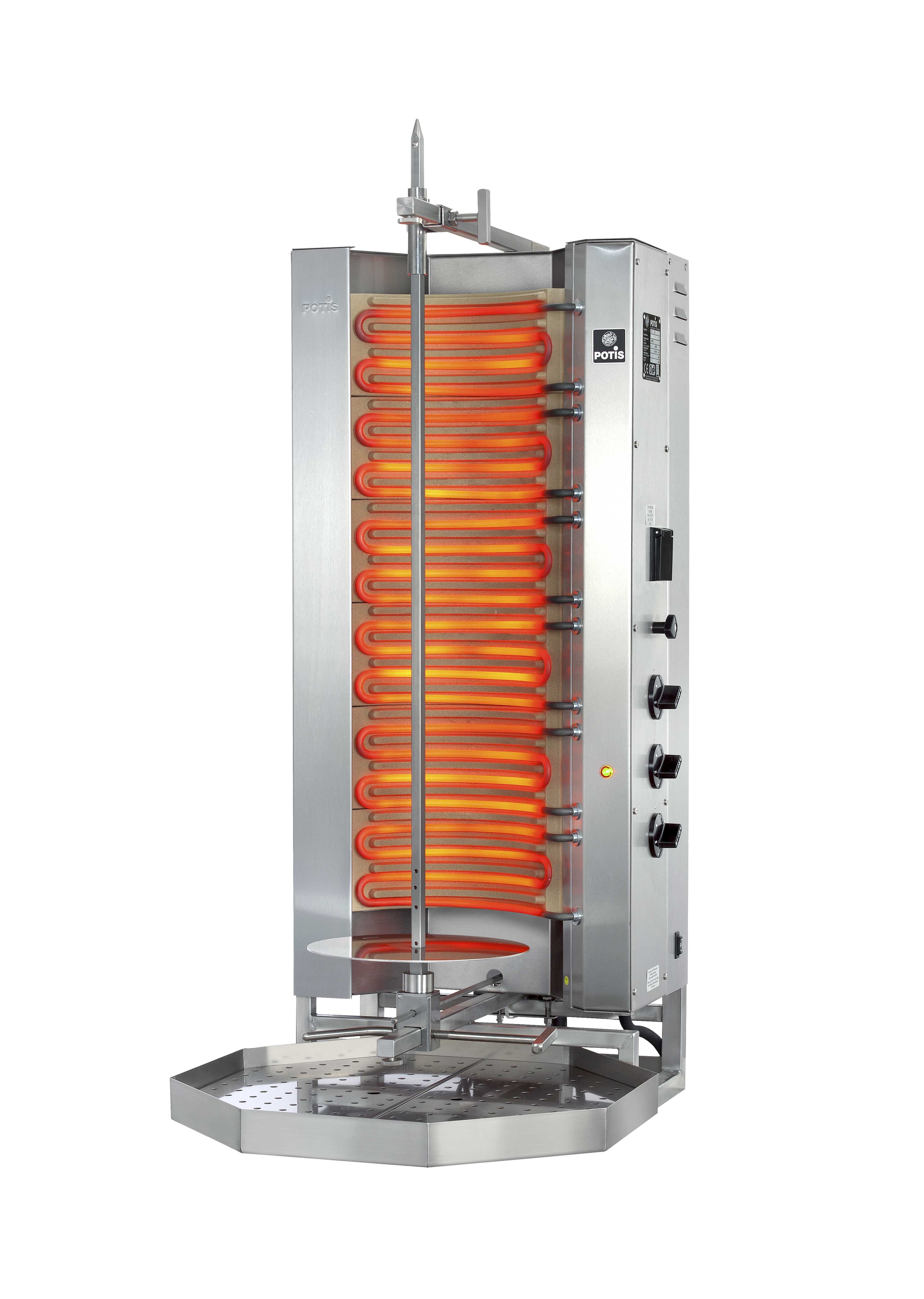 Potis doner & gyros electric grill MU E3-S