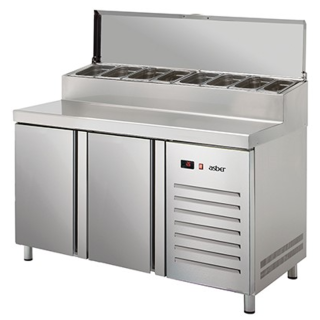 Asber pizza prep counter ETPZ-8-150 HC GN 1/3