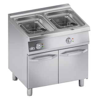 ATA electric free standing double fryer 2x10L C2EFG1010