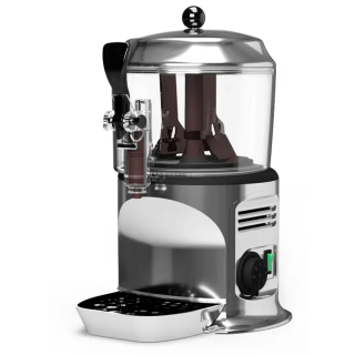 Ugolini silver hot chocolate dispenser Delice 3 silver
