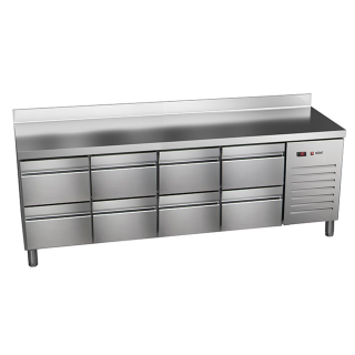 Asber 8 drawer counter fridge ETP-7-225-08 HC
