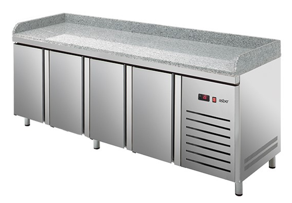 Asber pizza prep counter ETP-7-225-40 HC GR