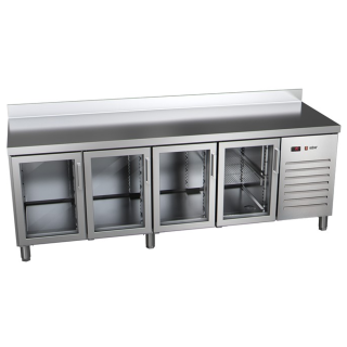 Asber 4 door counter fridge ETP-7-225-40 HC GD