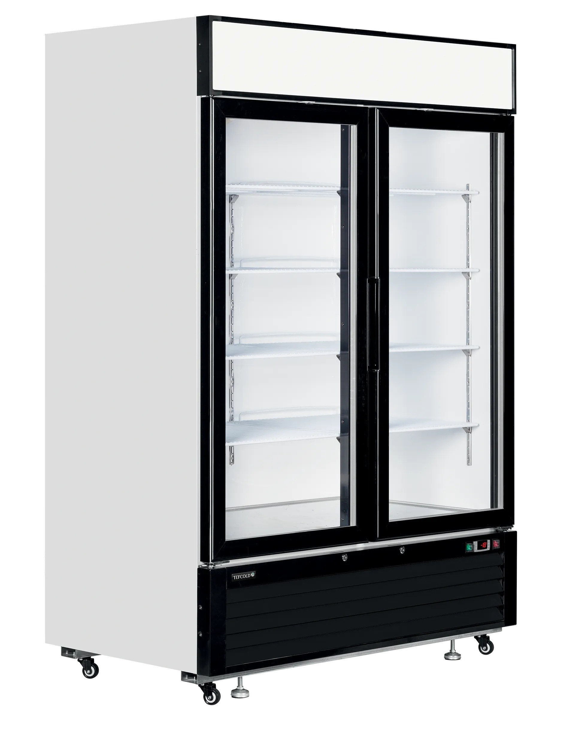 Tefcold double glass door freezer NF5000G