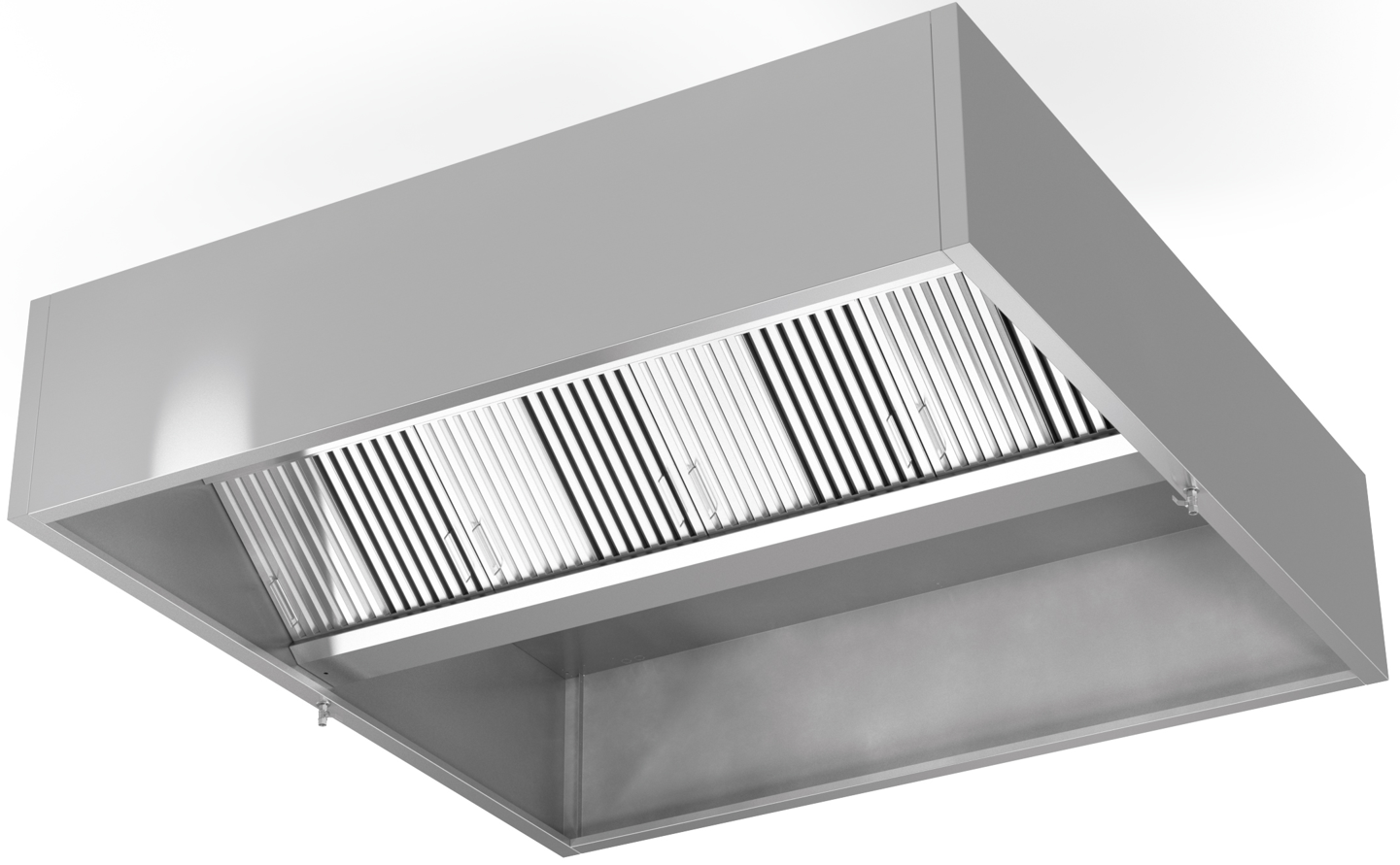 Central 1400mm ventilation box-shaped cover