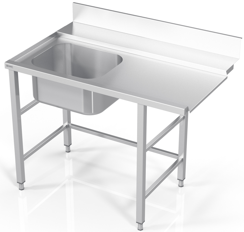 Dishwasher table with frame PX0-PR0-100/70/90