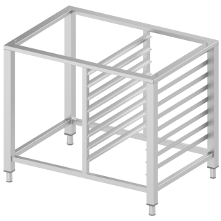 Universal convection oven stand for 8 GN dishes