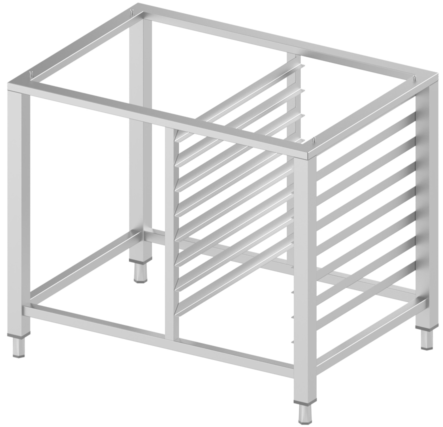 Universal convection oven stand for 8 GN dishes