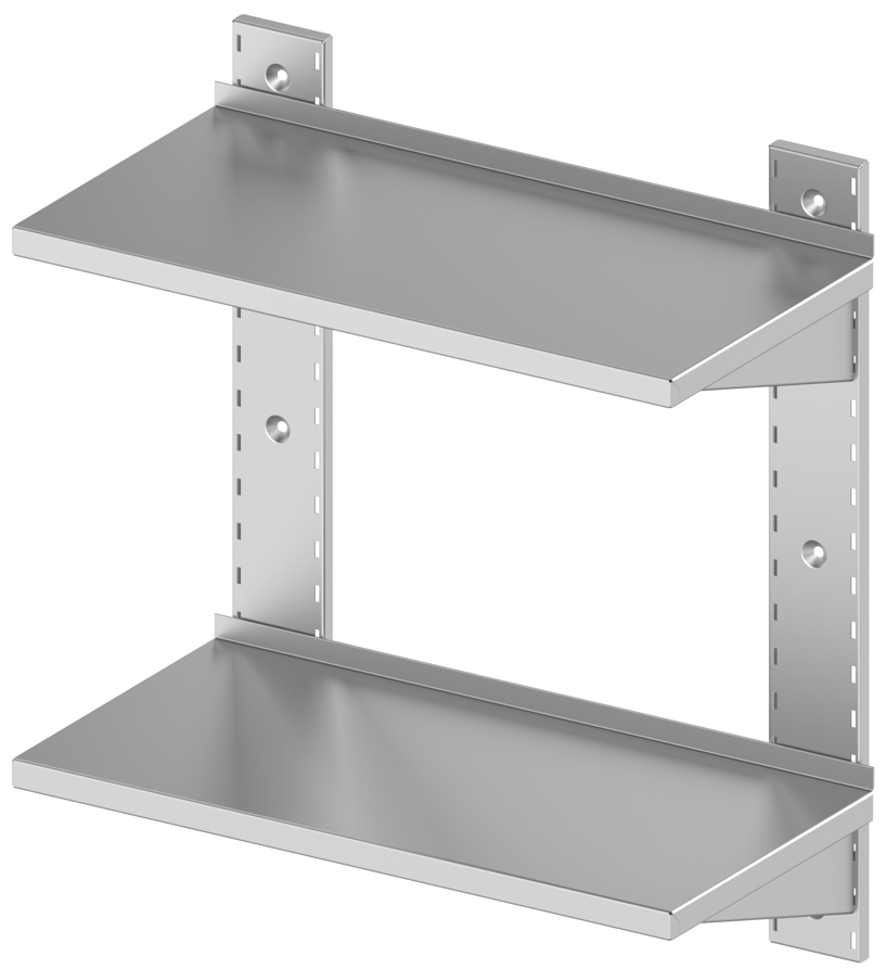 Wall shelve double 1300mm