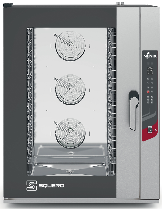 Venix electric combination oven (12 x 1/1 GN) SQ12DG0