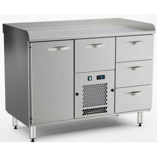 Inox Baltic pizza preparation cold cupboard PZK-1214