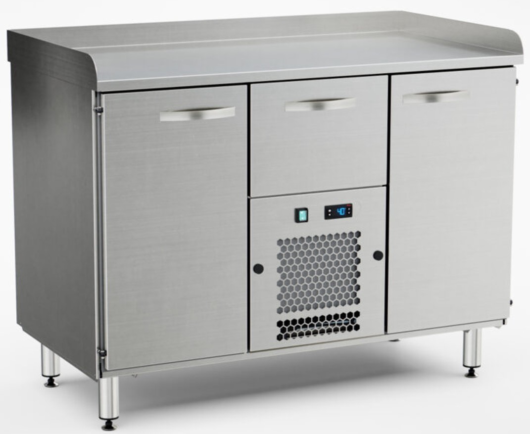 Inox Baltic pizza preparation cold cupboard PZK-1221