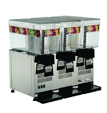 Santos cold drink dispenser 3 bowls 34-3