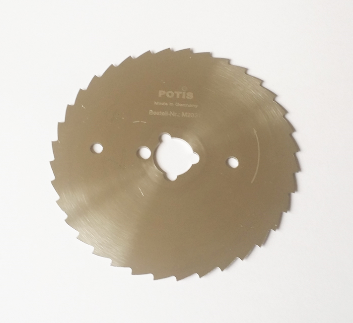 Potis M2030 serrated round blade for electric knife