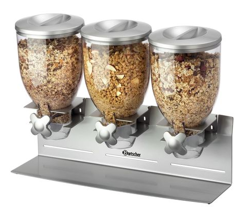 BARTSCHER CEREAL DISPENSER trigubas dribsnių dispenseris